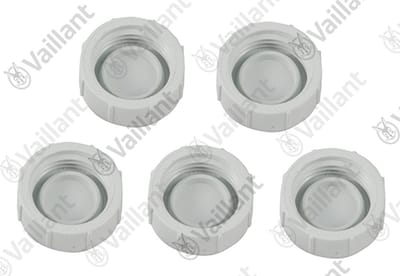 VAILLANT Kap, (x5) Aansluiting op 80 PP (star) 60/100 o.a. Vaillant-Nr. , 147392