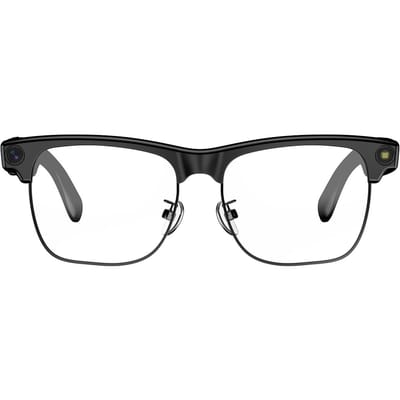 Blackview BV200 Al Slimme Bril Slimme Camera Bril Zonnebril Muziek Afspelende Bril Buiten Sportbril Slimme Bril met Muziek & Camera TRANSPARENT zwart