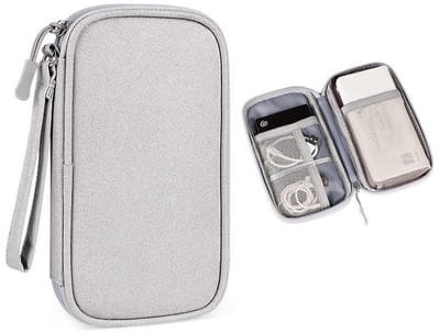 Travel Organizer - Grijs | 19 x 11 x 3,5 cm | Nylon/Polyester | Reisorganizer / Tas Organizer | Fashion Favorite