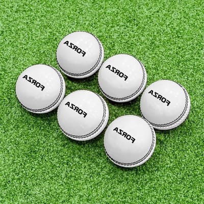 Cricketballen Set - Schuimballen Naden - Crickettraining Oefenen - Traditionele Steek - 6 Stuks - Rood