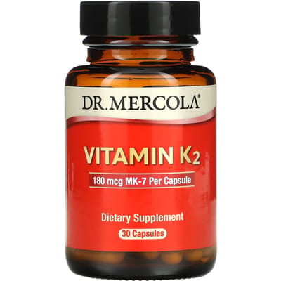 Dr. Mercola - Vitamine K2 - 180 mcg - 30 capsules