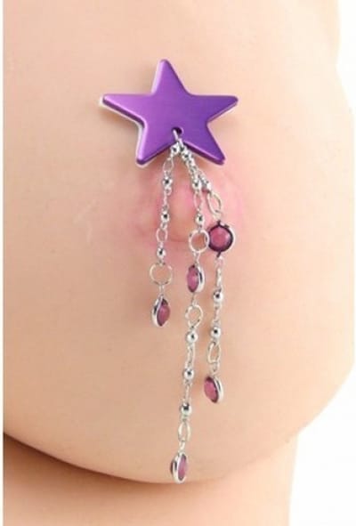 Calexotics - Bodycharms - Tepelhangers - Paarse Sterren