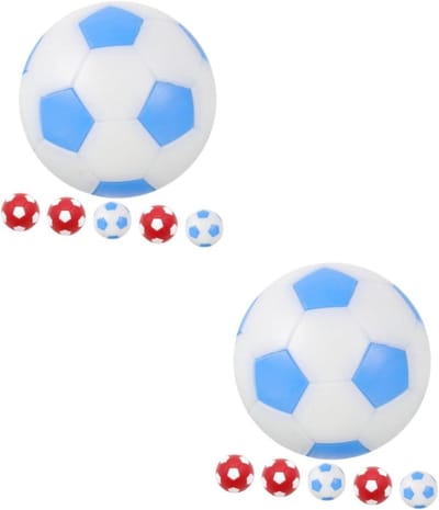 Tafelvoetbal Ballen - Mini Voetbal - Spel Vervanging - Fijn Vakmanschap - 12 Stuks - Diverse Kleuren
