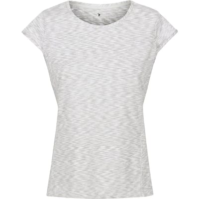 T-shirt Korte Mouwen Hiking Dames Textuurpatroon