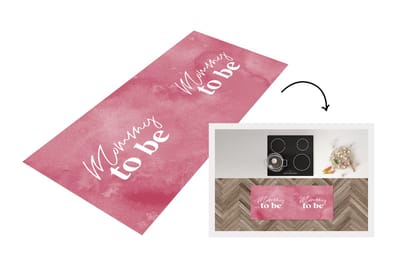 Keukenloper - Loper keuken - Mama - Mommy to be - Quotes - Spreuken - 120x50 cm - Keukenloper vinyl