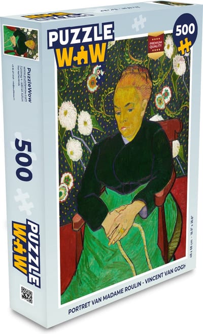 Puzzel Portret van Madame Roulin - Vincent van Gogh - Legpuzzel - Puzzel 500 stukjes