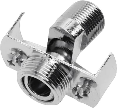 Verstelbare schuine hoekkraan met 40 graden, koperen adapters en douchekop accessoires - Badkamer hardware voor pijpfittingen (26 mm)