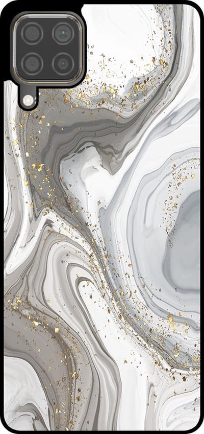 Smartphonica Telefoonhoesje Geschikt voor Huawei P40 Lite met marmer opdruk - TPU backcover case marble design - Zilver geschikt voor Huawei P40 Lite