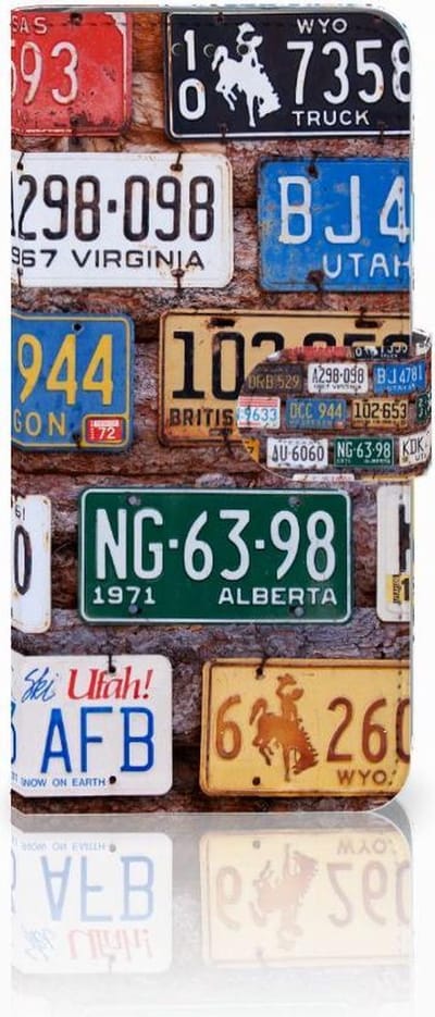 Samsung Galaxy S10 Plus Telefoonhoesje met foto Kentekenplaten