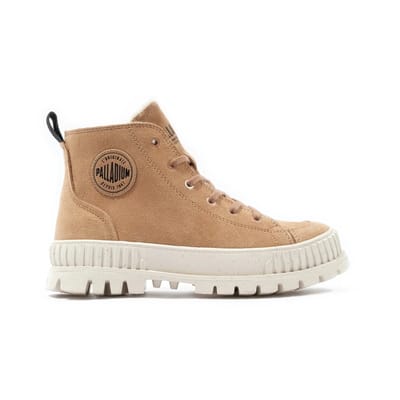 PALLADIUM Pallashock Zip Warm unisex laarzen enkellaars leer 74353-252-M bruin