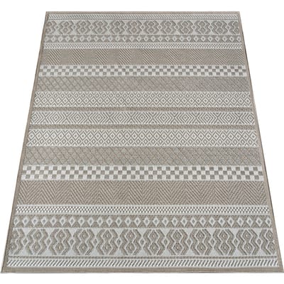 Binnen- en buitenkleed Verona beige 160x220 cm