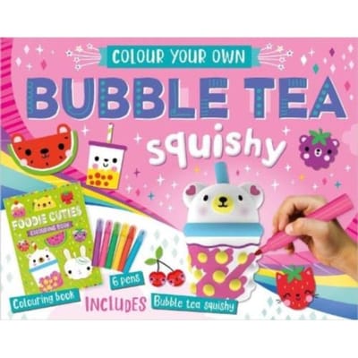 Colour Your Own Bubble Tea Squishy - Make Believe Ideas