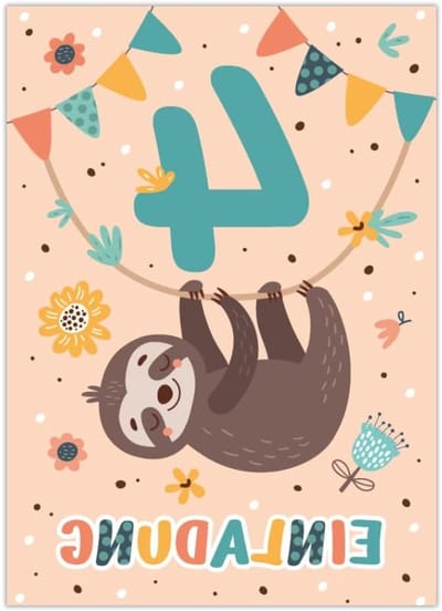 Uitnodigingskaarten Verjaardag - Feestkaarten Kinderen - Vierde Verjaardag Vieren - Voorgedrukte Velden - 12 kaarten - Meisjes