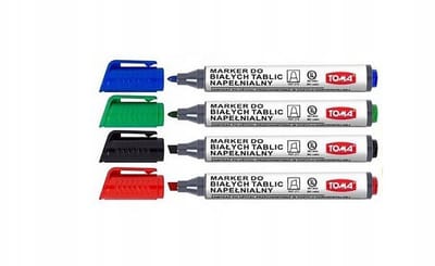 Groene whiteboardpen - Vlekkeloos kennis