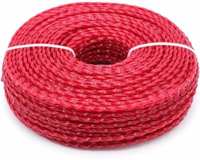 Universele trimmerdraad, 3,0 mm nylon trimmerdraad, zware nylon bosmaaierdraad (Twist, 3 mm x 56 m)