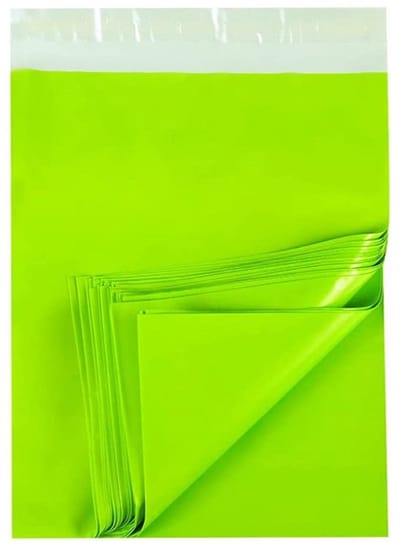 Verzendzakken Kleding - Postzakken Pakketten - Veilig Verzenden - Waterdicht Scheurvast - 32x45cm 50 stuks - Groen
