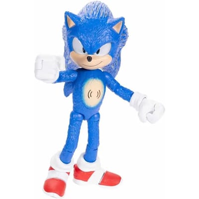 SONIC MOVIE 3 - ULTIEME PRATENDE SONIC 30 CM FIGUUR (Engelse zinnen)
