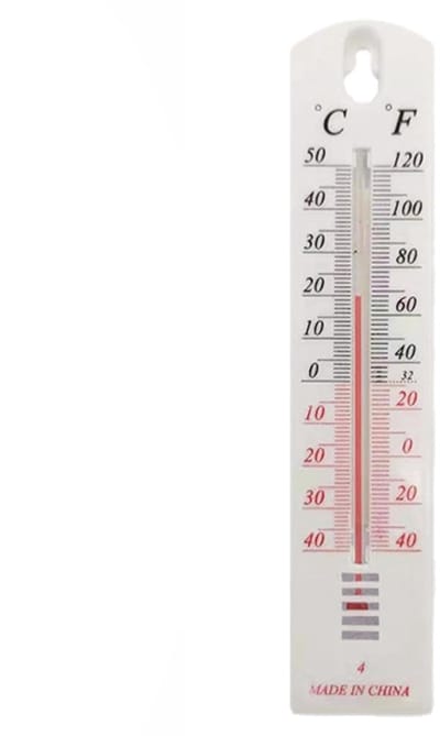 Buiten Thermometer - Weerstation Binnen Buiten - Temperatuur Meten - Breed Meetbereik - 21.8 x 4.6 cm
