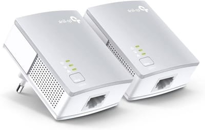 Netwerkadapter Set - Powerline Adapters - Internet Verbinding - 500 Mbps Snelheid - Compact Ontwerp - Wit