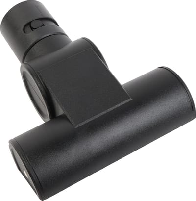 Kleine Turbomondstuk - Mini Turbo Zuigmond - Bekleding Reinigen - Draaiende Borstelrol - 35 mm - Grijs
