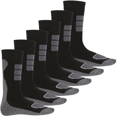 Warme Wintersokken voor Heren - 6 Paar Thermo Effect Badstof Sokken