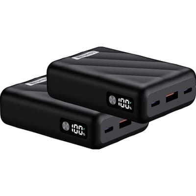 BlueBuilt Power Bank 10.000 mAh met Snelladen 30 Watt Duo Pack