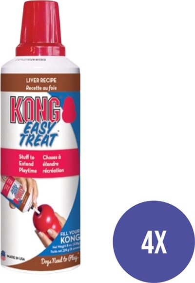 Kong Easy Treat Lever | Smeerbare Hondensnack Vulling in Spuitbus