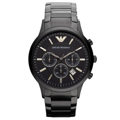 Emporio Armani Horloge AR2453 Zwart
