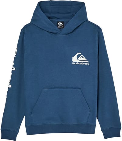 Quiksilver Omni Logo Hoodie Blauw 14 Years Jongen