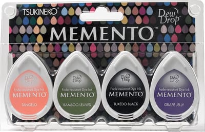 4 inktdruppels - Memento Tsukineko