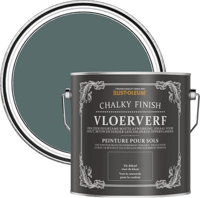 Rust-Oleum Groen Vloerverf - Diepe Zee 2,5L
