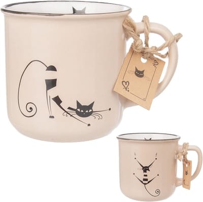 Mok Keramiek 350 ml - Koffiemok - Theebeker - Koffie - Beker