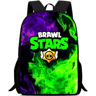 Sac à dos Brawl Stars Impression Haute Définition Multifonctionnel Léger