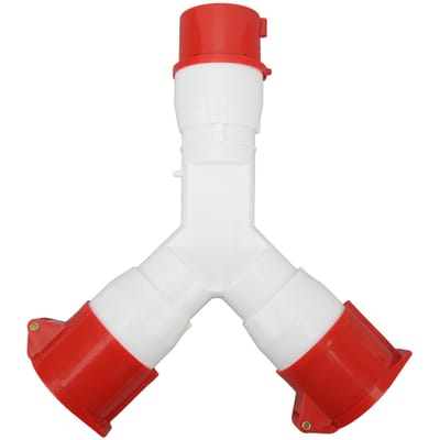 3-weg Industriële Stekker Multifunctioneel 5 Aderen 3P N E 16A IP44 Waterdicht Y-Type Industrieel Luchtvaart