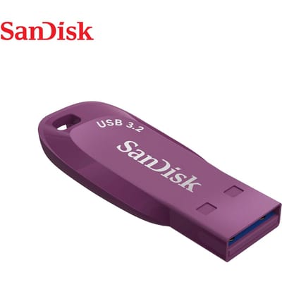 Sandisk Clé USB 3.2 128GB 64GB 32GB 256GB Clé USB 32 64 128 originale Ultra Shift clé USB Clé USB Clé USB Mémoire ·128GB bleu