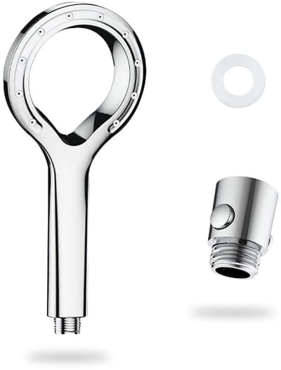 Dailygoods- Douchekop Waterbesparend - Hogedruk - Handdouche - Afsluitventiel - 1/2 Inch Aansluiting - Hoogwaardig ABS Materiaal