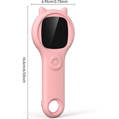 Mini Kinderen Optische Microscoop Met Foto- En Videofunctie 500X Observeer De Microscopische Wereld Wetenschap Kinderen Educatief Speelgoed 1PCS-Pink