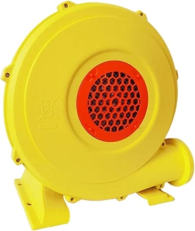 Elektrische Luchtblazer - Ventilator Motor - Opblaasbare Attracties - Hoge Luchtstroom - 550W - Zwart