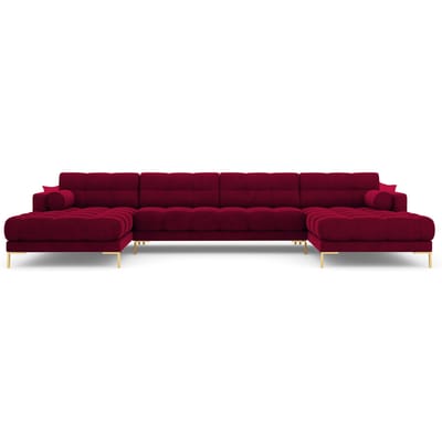 U-hoekbank Bali velvet | Cosmopolitan Design