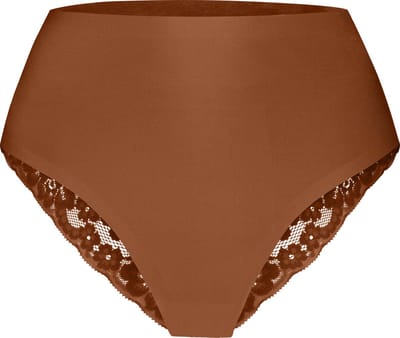 ten Cate Secrets high waist brazilian met kant pecan voor Dames | Maat S