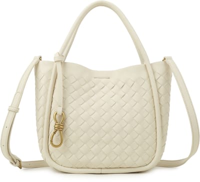 Giuliano kunstlederen handtas Neha -Dames -Beige