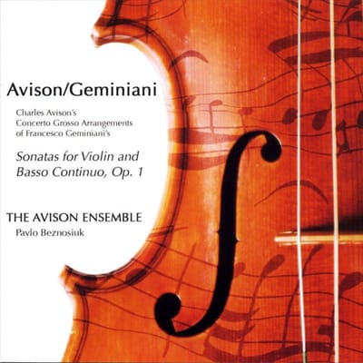 Avison Ensemble - Avison: 12 Concerti After Geminiani (2 CD)