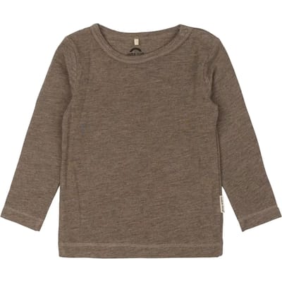 Lange mouwen t-shirt van wol en bamboe voor baby Mikk-Line