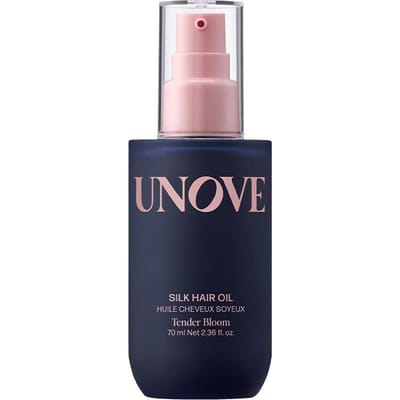 UNOVE Zijde Haarolie Essentie 70ml (Teder bloem / Warme bloemblaadjes) Tender Bloom gray