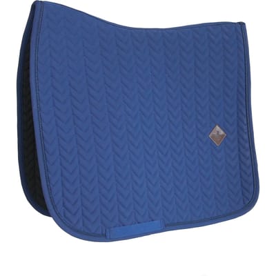 Kentucky Horsewear - Zadeldek Fishbone Donkerblauw - dressuur Paard
