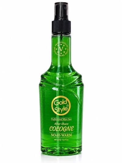 Gold Style After Shave Cologne 05 – 1 Stuk x 400 ml – Verkoelende en Verzorgende Aftershave voor Mannen