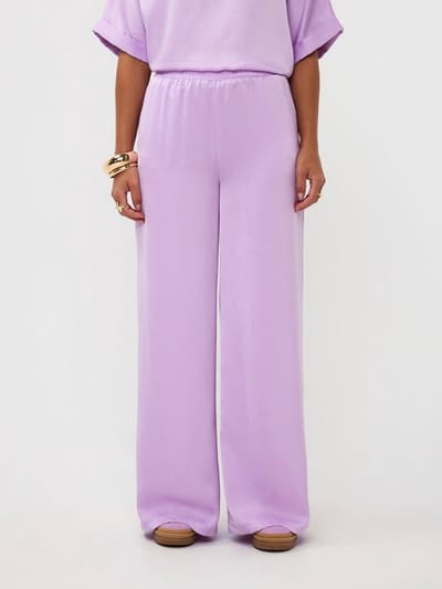 Ydence Pants Wendy Broeken Dames - Lila - Maat M