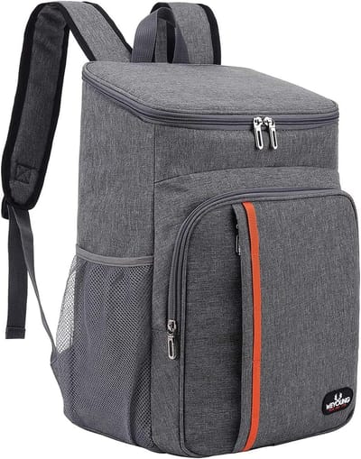 Thijox - 26 liter koelrugzak, geïsoleerde picknicktas, thermische rugzak voor mannen en vrouwen, groot en praktisch voor wandelen, kamperen, vissen en