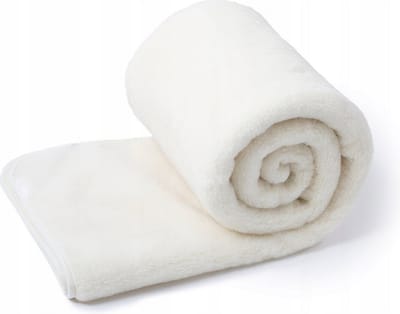 Wollen Deken 100% Premium Merino Wol Fluweelzacht - OnceDoce® 470 g/m² Ademend en Heerlijk Warm – ALABASTER - Wasbaar - 240x200cm