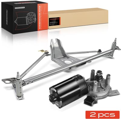 Frankberg 1x Ruitenwissermotor+1x Ruitenwisser Mechanisme Voor voor VW